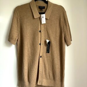 Men’s Cotton Front Button Casual Shirt